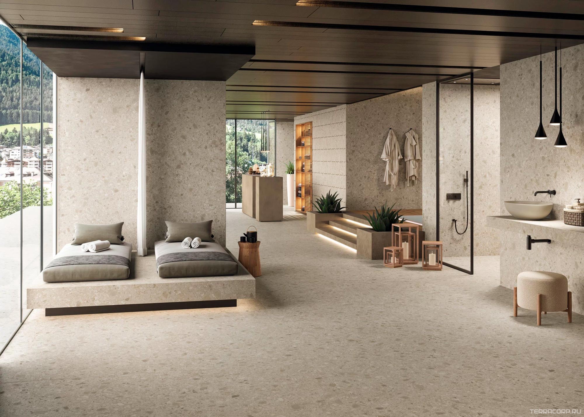 Керамогранит Atlas Concorde Italy Boost Mix Ivory 60x120 Бежевый, фото 1