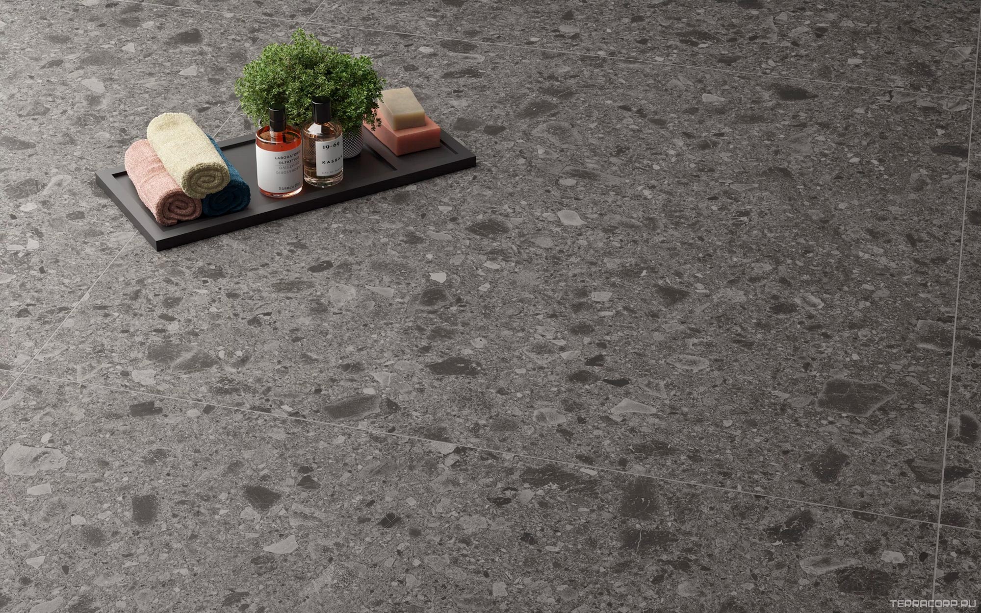Керамогранит Atlas Concorde Italy Boost Mix Smoke KL 120x278 Черный, фото 1