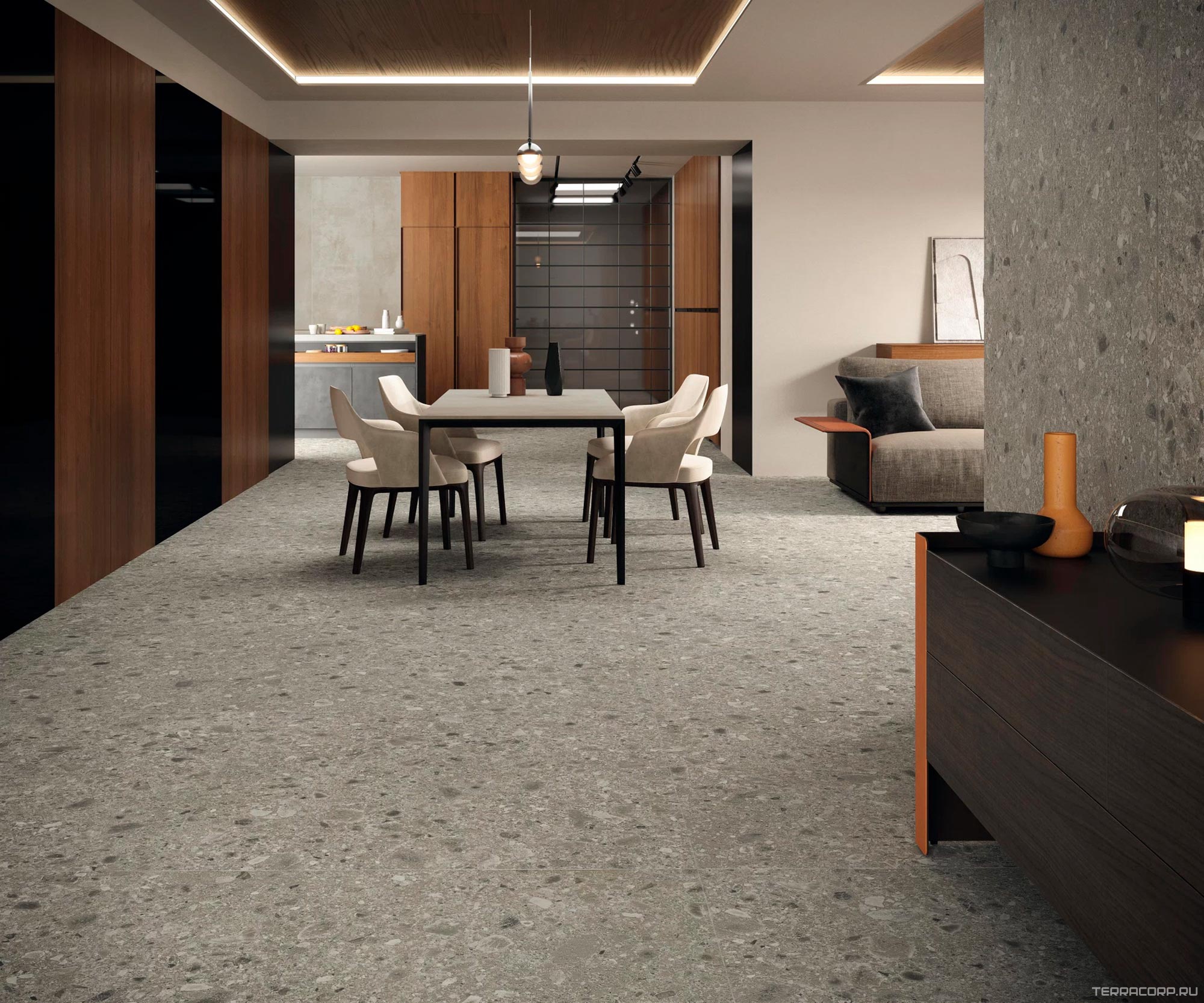 Керамогранит Atlas Concorde Italy Boost Mix Pearl 60x120 Серый, фото 4