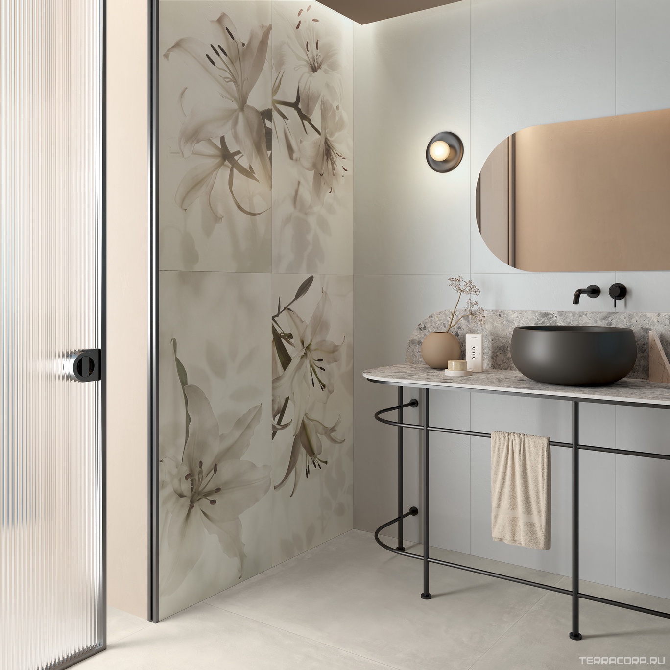 Керамическая плитка Gardenia Orchidea Gioia Latte ZZ60x120 Белый, фото 5
