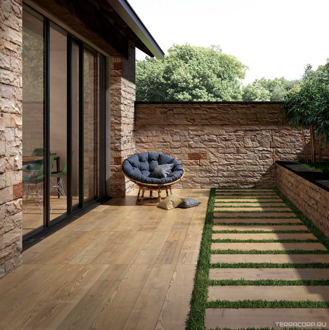 Керамогранит Gardenia Orchidea Just Mix Miele ZZ20x120 Бежевый, фото 1