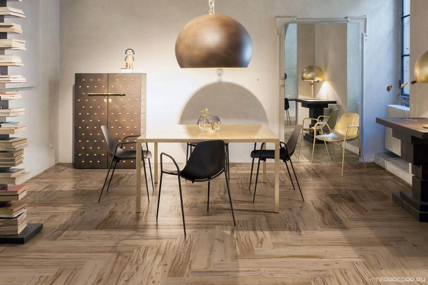 Керамогранит Gardenia Orchidea Just Venice Beige Scuro Nat 26.5x180 Бежевый, фото 1