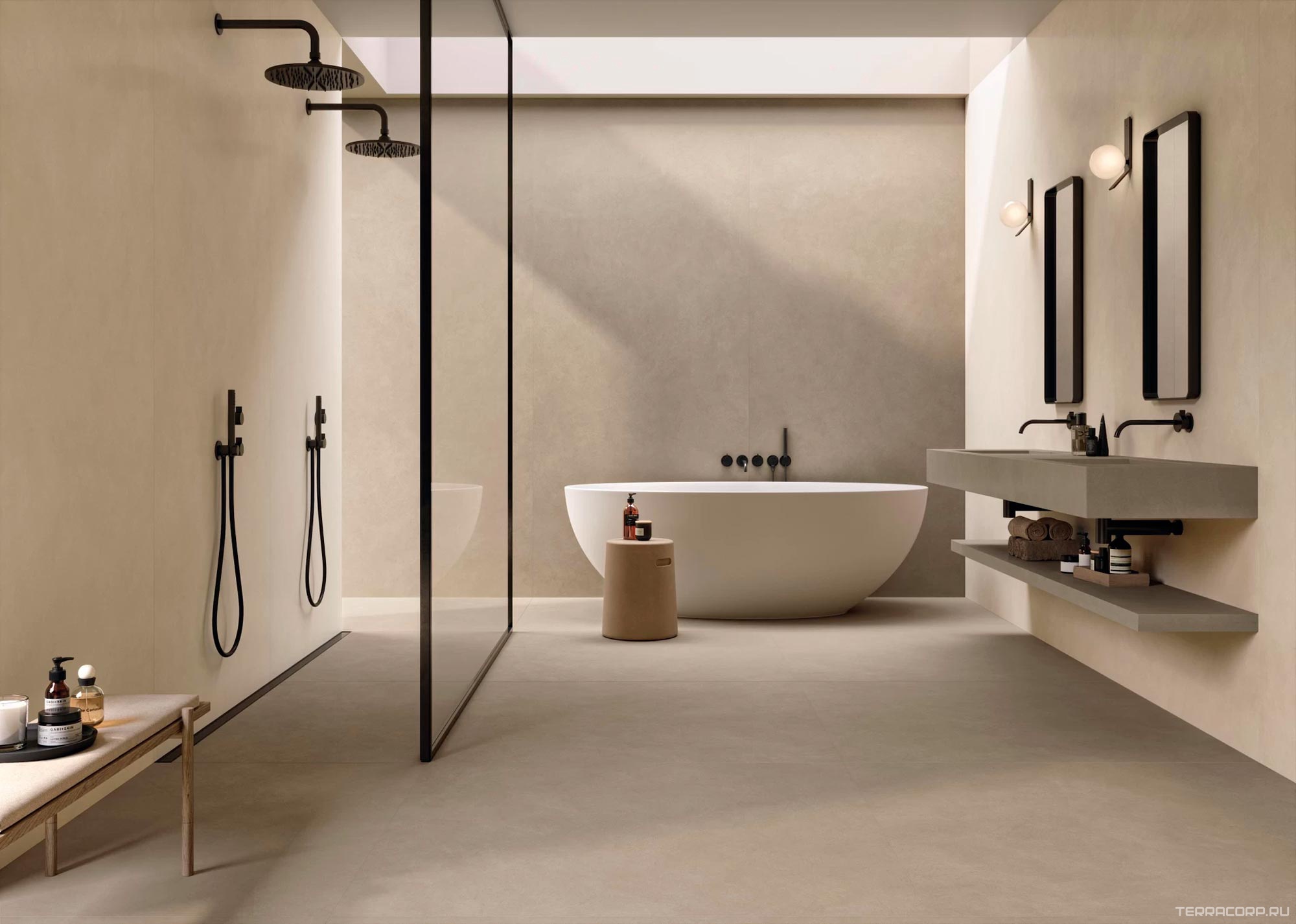 Керамогранит Atlas Concorde Italy Boost Natural Ash 60x120 Бежевый, фото 2
