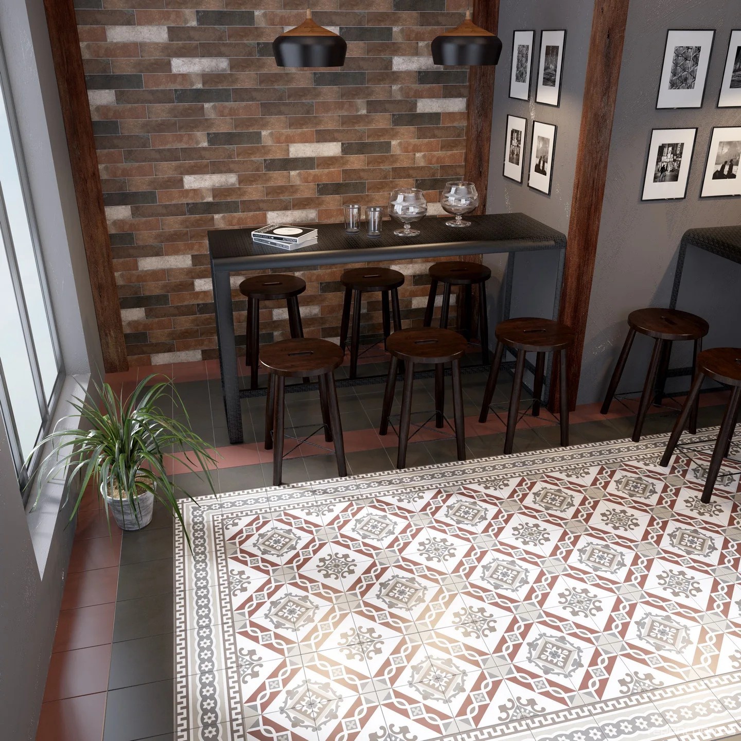 Керамогранит Gracia ceramica Conti multi decor 01 20х20 Комбинированный, фото 1