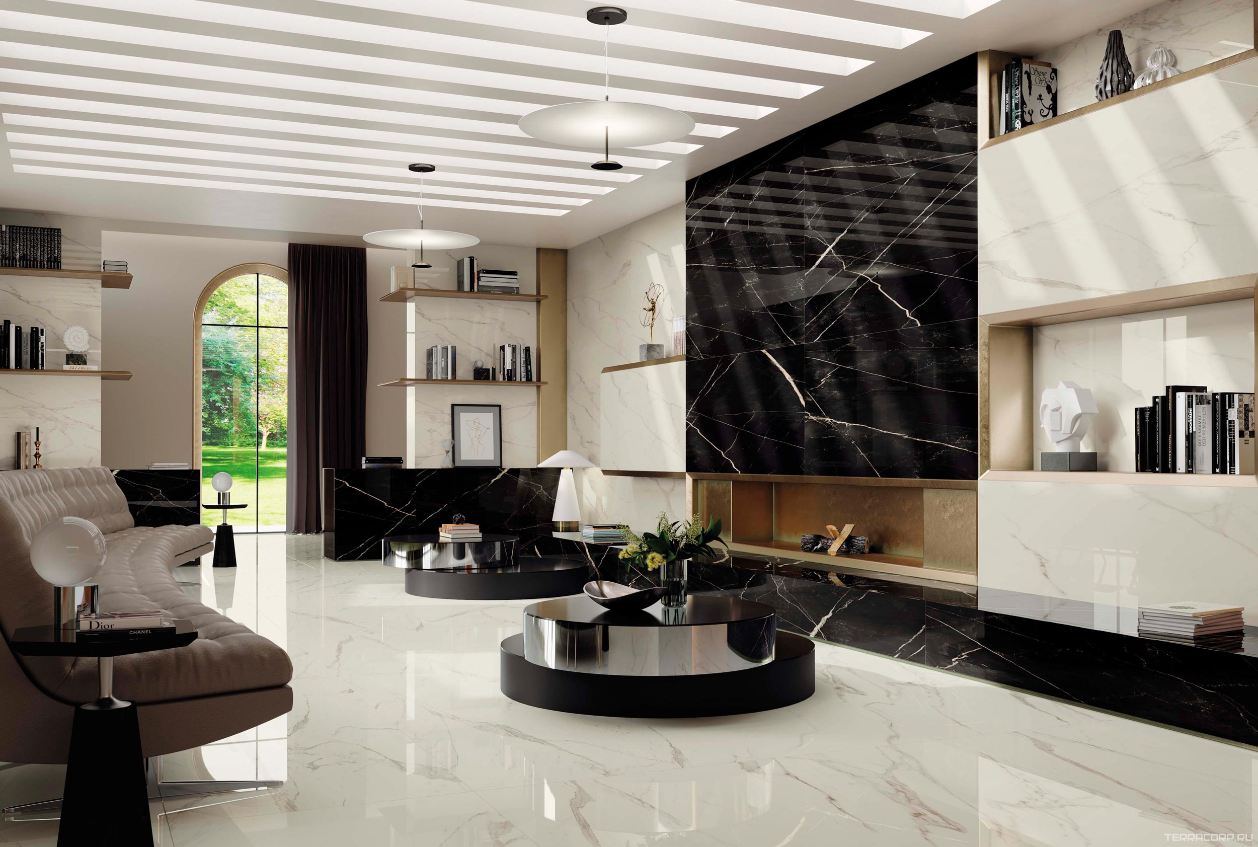 Керамогранит AtlasConcorde Россия EMPIRE Empire Calacatta Diamond 60x120/ЭМПАИР КАЛАК. ДАЙМОНД 60x120 Белый, фото 1