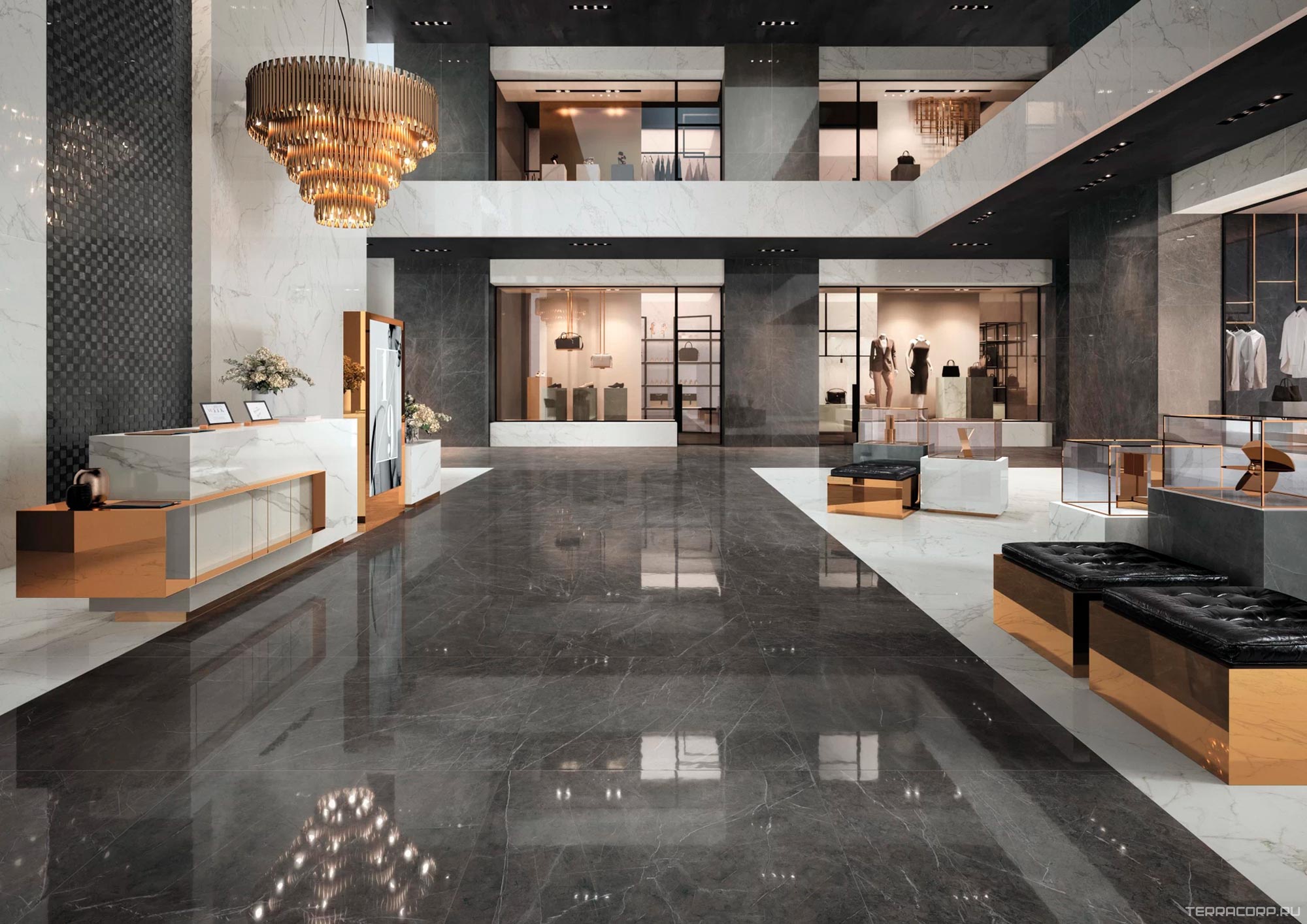 Керамогранит Atlas Concorde Italy Marvel Grey Stone 60x120 Серый, фото 2