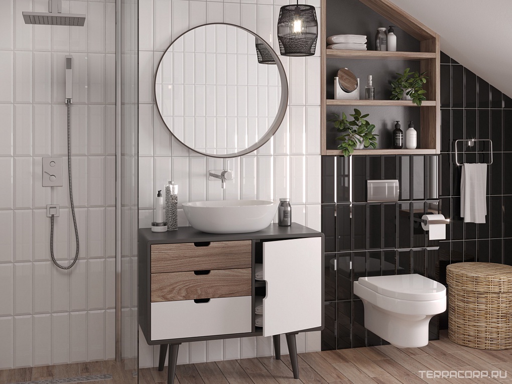 Керамическая плитка Gracia ceramica Metro white wall 01 ZZ10х30 Белый, фото 1