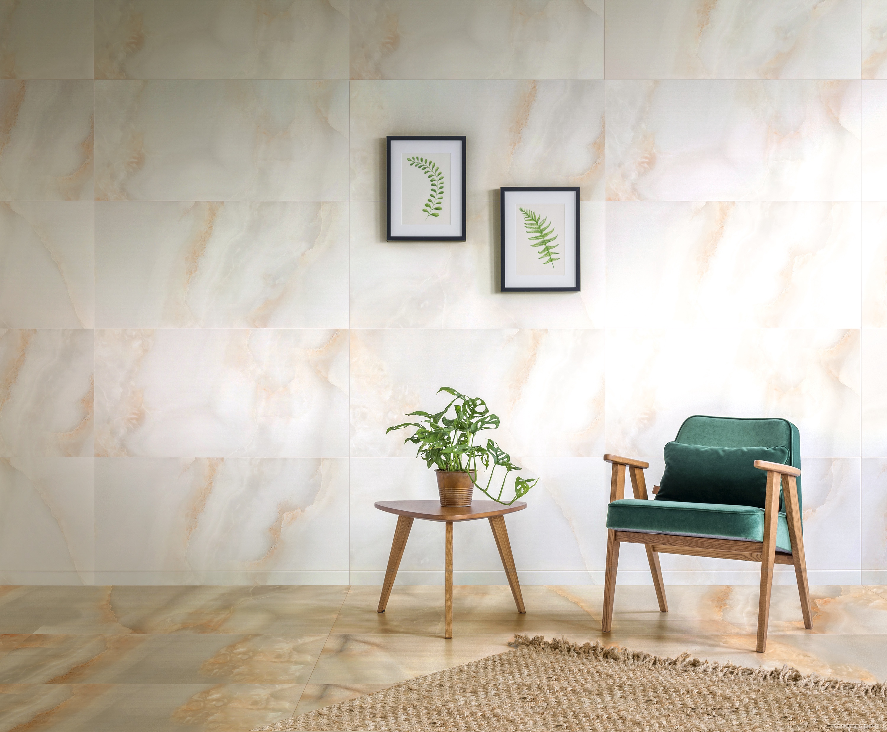 Керамогранит Idalgo Гранит Оникс Перла LLR лаппат. 60x120 Белый, фото 1