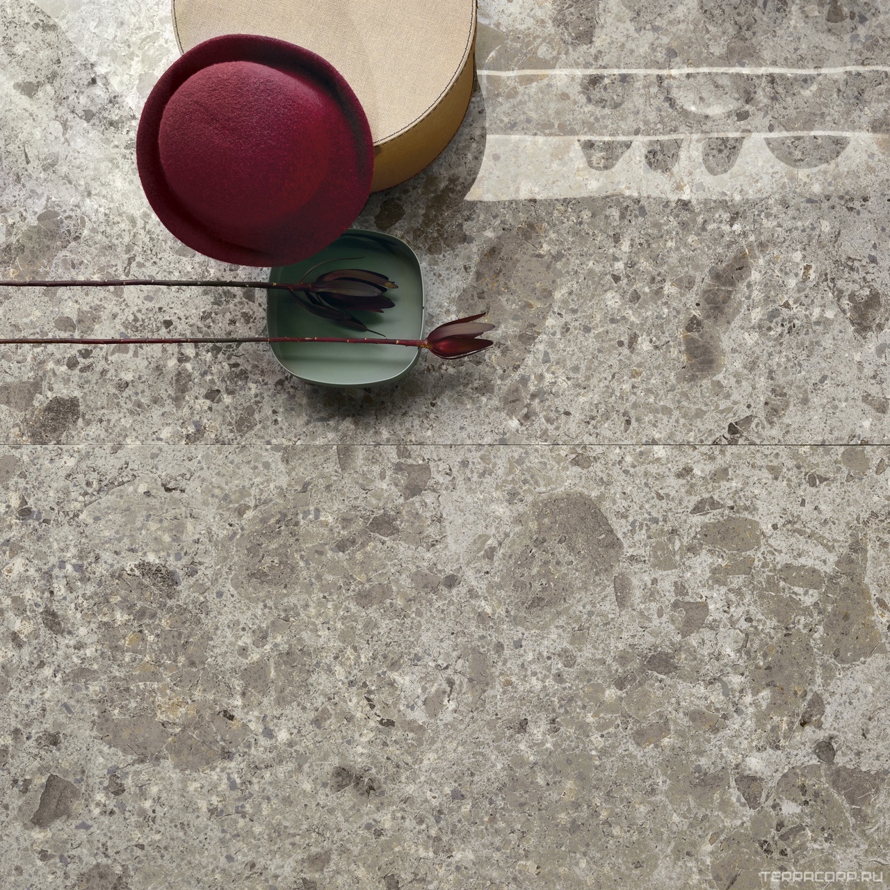 Керамогранит Ariostea Fragmenta Grigio Luminoso Soft 60x60 Серый, фото 2