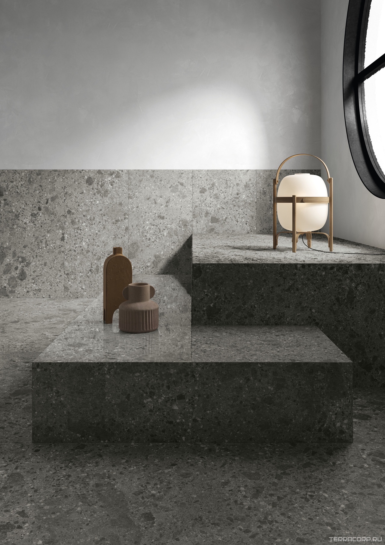 Керамогранит Ariostea Fragmenta Grigio Milano Soft 120x120 Серый, фото 1