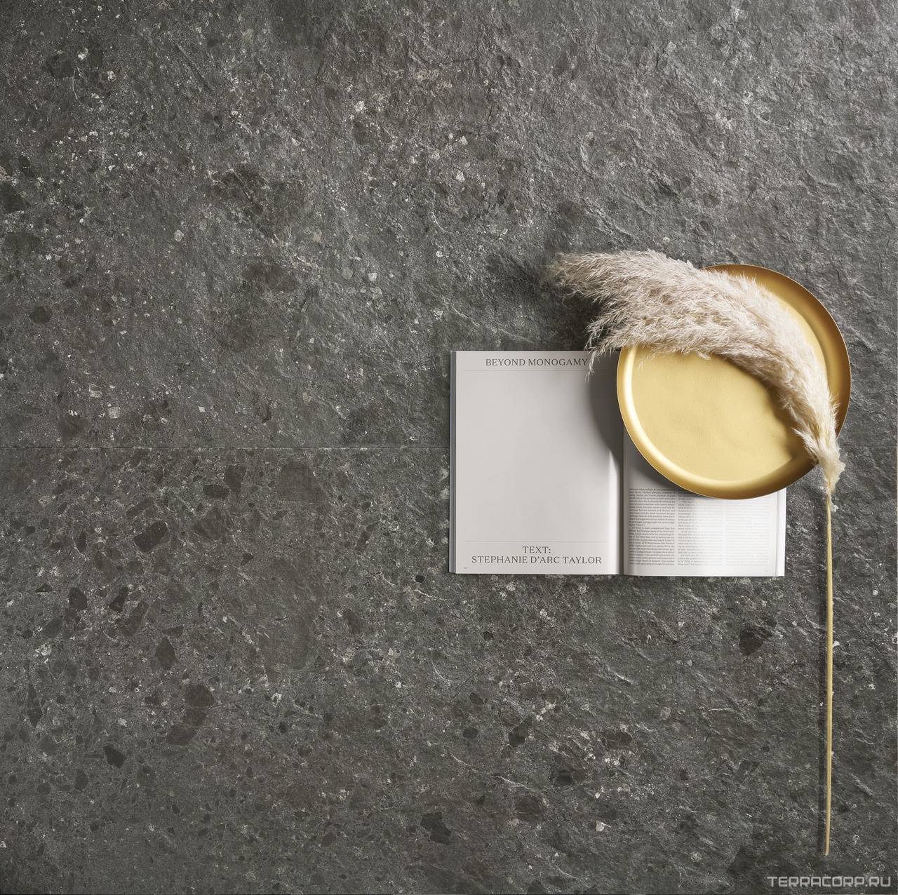 Керамогранит Ariostea Fragmenta Nero Ombrato strut. (п,п,) 60x60 Серый, фото 5