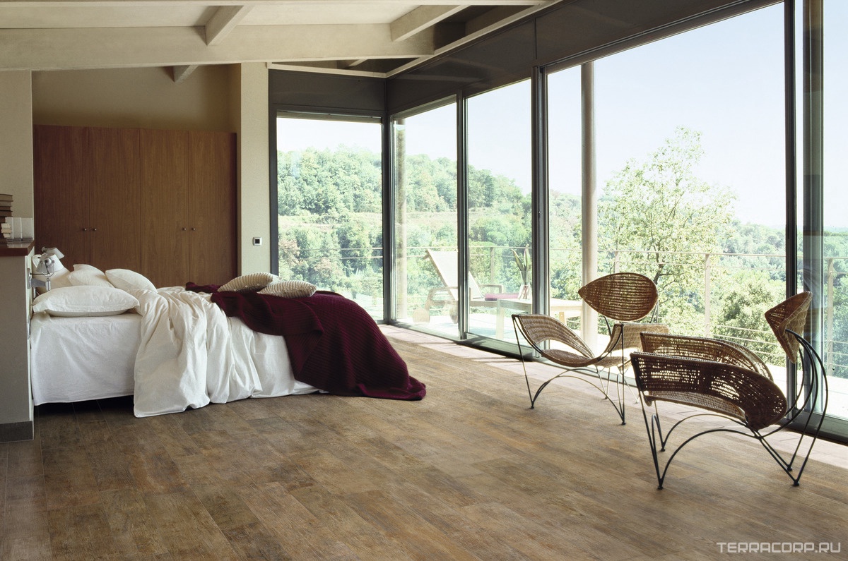 Керамогранит Ariostea Legni Rovere Impero 30x120 Коричневый, фото 2