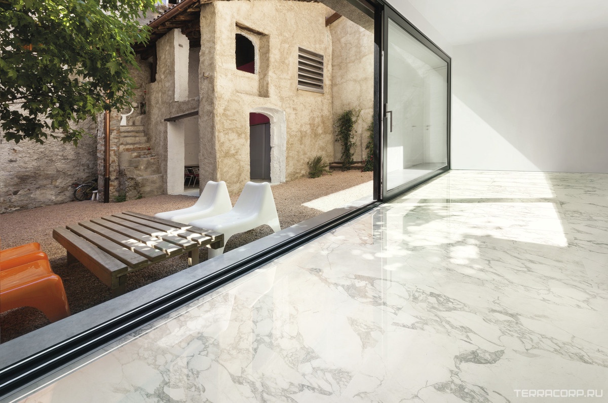 Керамогранит Ariostea Marmi Classici Arabescato Classico Luc 60x120 Белый, фото 2