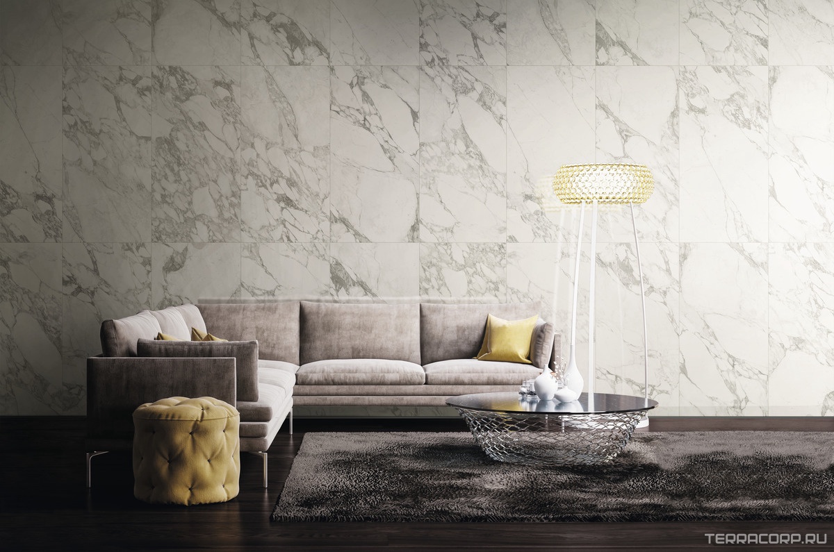 Керамогранит Ariostea Marmi Classici Arabescato Classico Luc 60x120 Белый, фото 1