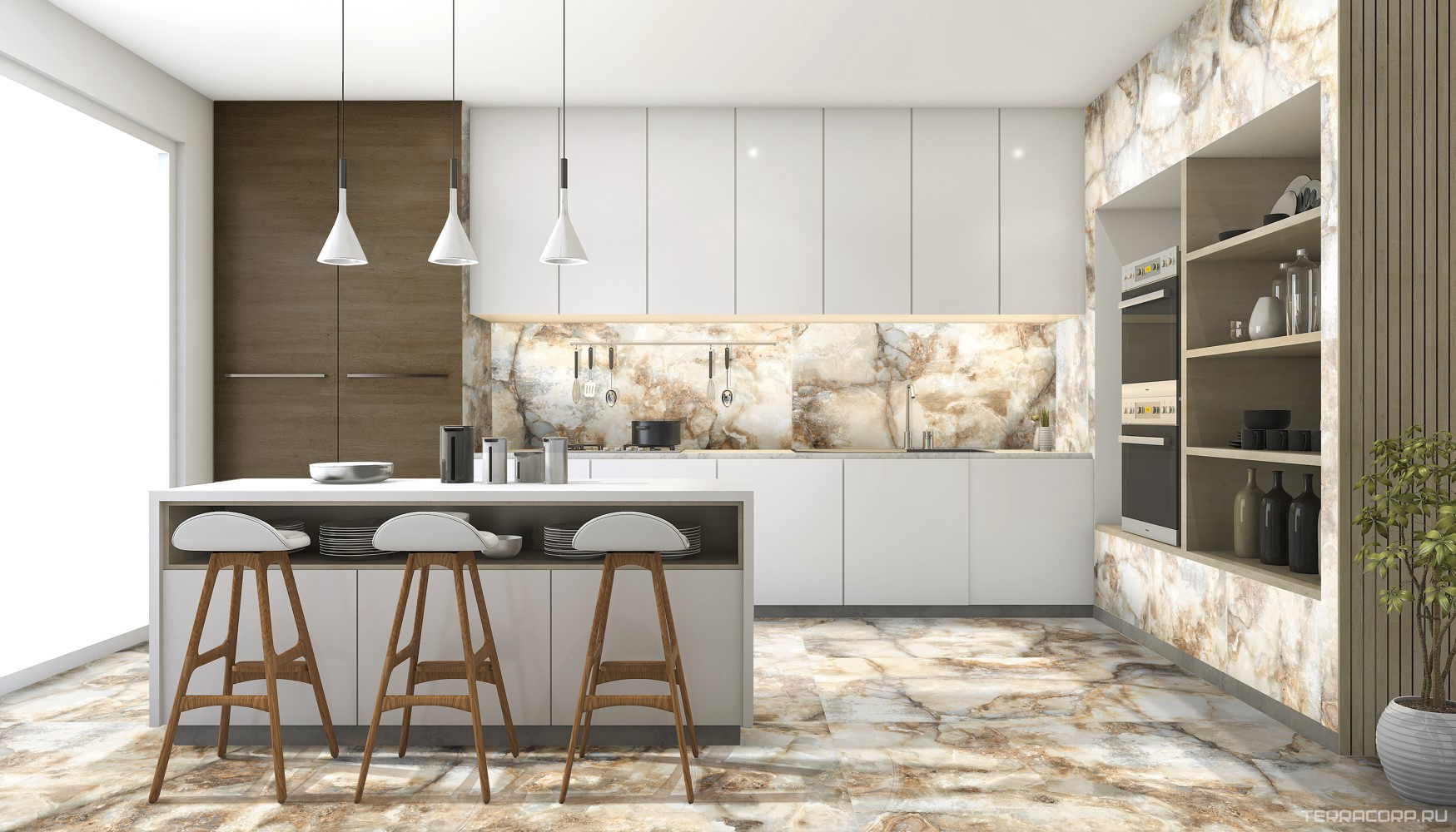 Керамогранит Absolut Keramika Jaipur 60x120 Комбинированный, фото 1