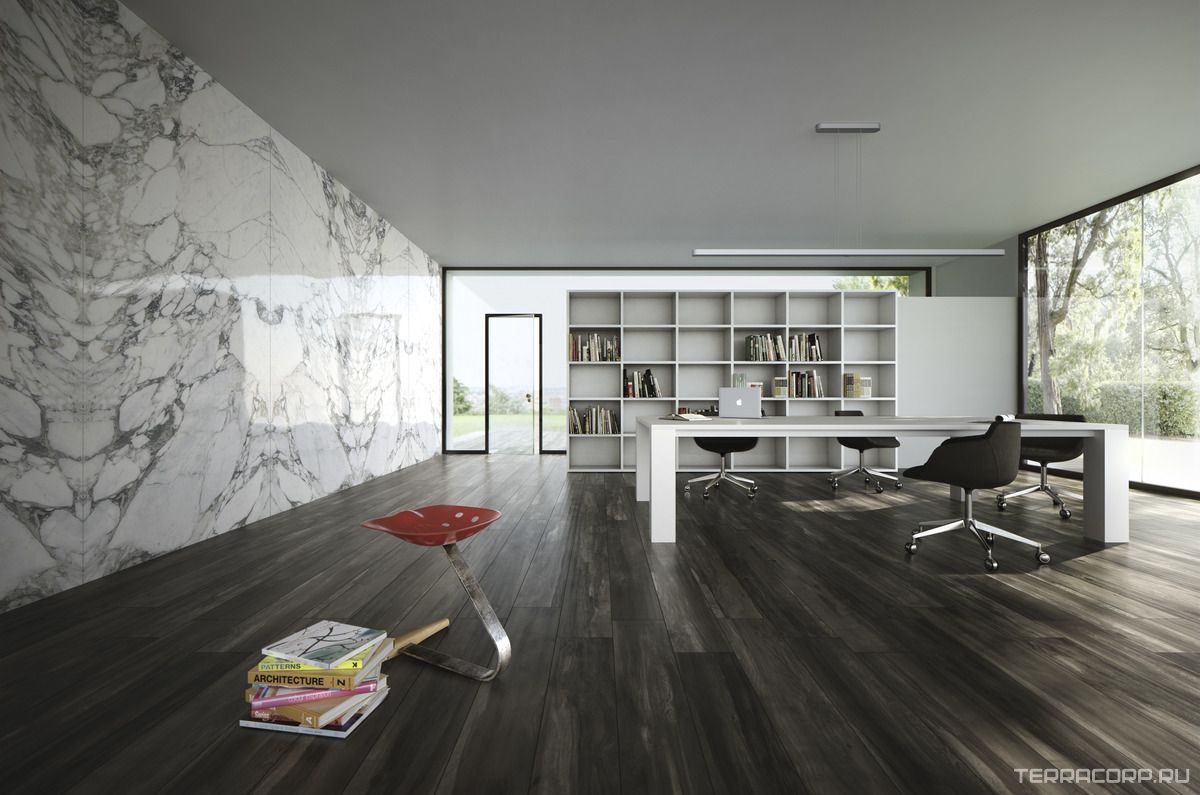 Керамогранит Ariostea Ultra Marmi Arabescato Statuario Lucidato (Shiny) 6 mm 75х150 Белый, фото 5