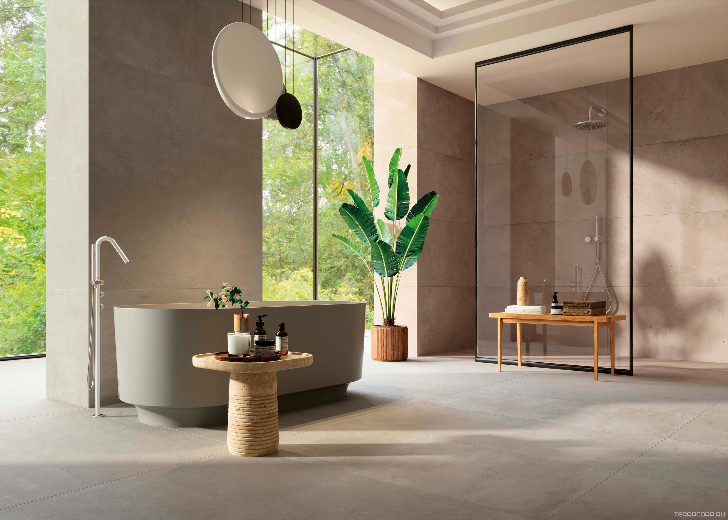 Керамогранит AtlasConcorde Россия RINASCENTE Rinascente Terracotta 60x120/Ринашенте Терракотта 60X120 Бежевый, фото 3