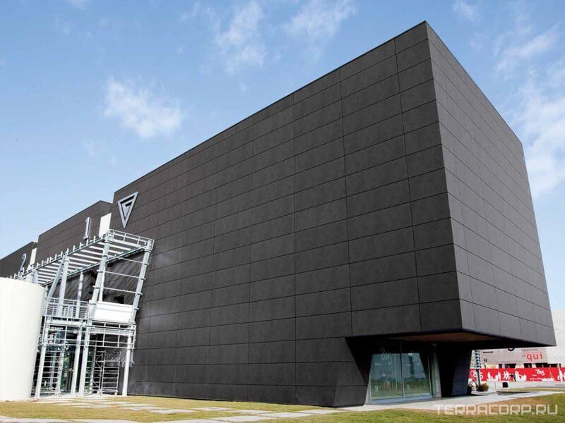 Керамогранит Laminam Rus Blend Nero 3,5 mm 100x300 Черный, фото 4