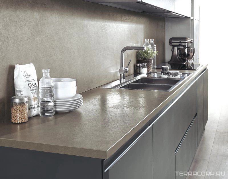 Керамогранит Laminam Rus Fokos Rena 3,5 mm 100x300 Бежевый, фото 1