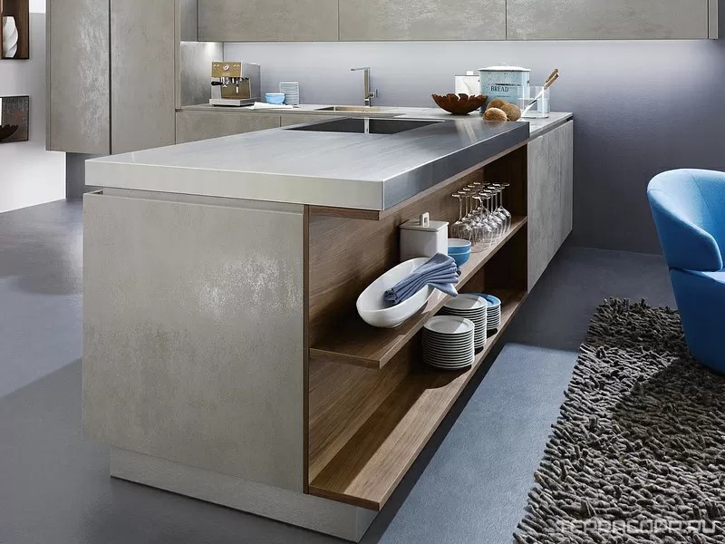 Керамогранит Laminam Rus Oxide Bianco 3,5 mm 100x300 Белый, фото 6