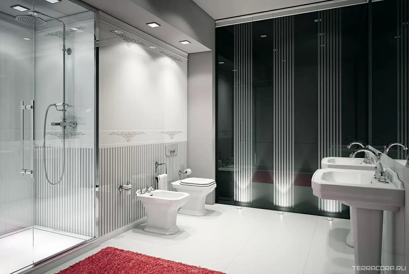 Керамогранит Laminam Rus Solo Bianco 5,6 100x300 Белый, фото 1