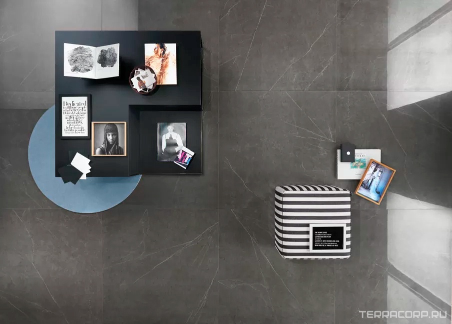 Керамогранит Lea Ceramiche Timless Marble Slimtech Pietra Gray 5plus Sat 100x300 Серый, фото 1