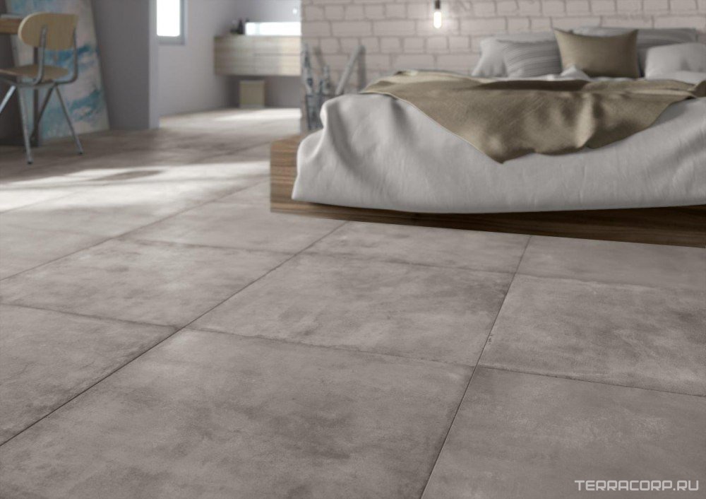Керамогранит ProGRES Ceramica Прожетто светло-серый матовый 60х60 Серый, фото 1