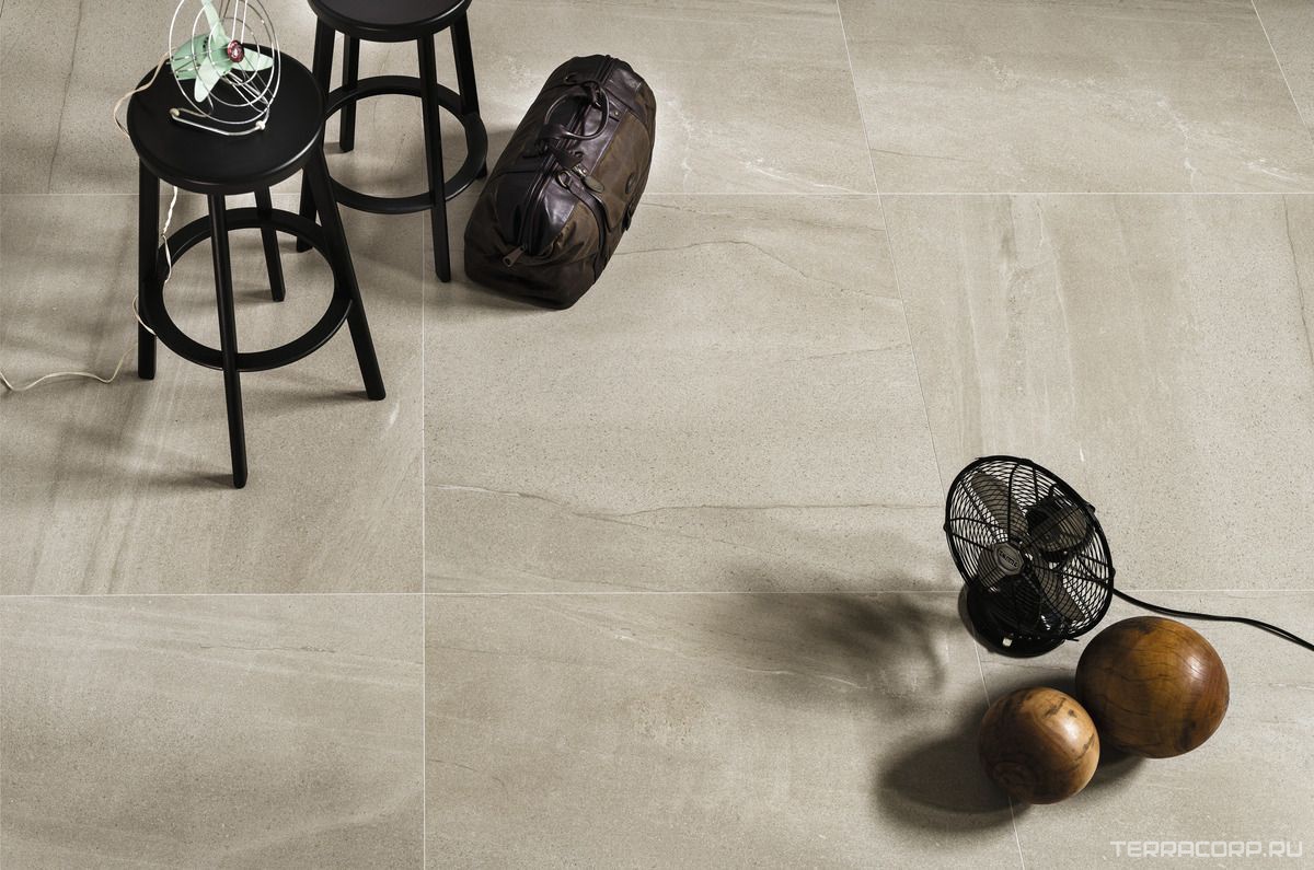 Керамогранит Ariostea Ultra Pietre Basaltina Sand Prelucidato (Soft) 100x100 Серый, фото 2