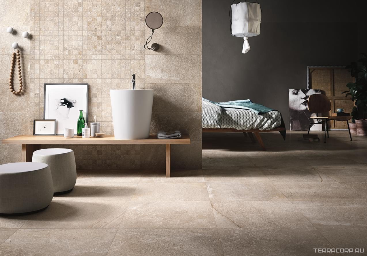 Керамогранит Imola Brixstone BRXT 46W RM 40x60 Серый, фото 1