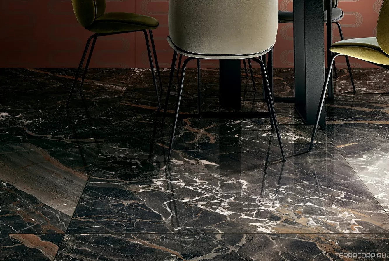 Керамогранит Florim Magnum Les Bijoux De Rex Ombre De Caravage Matt 120x240 Комбинированный, фото 2