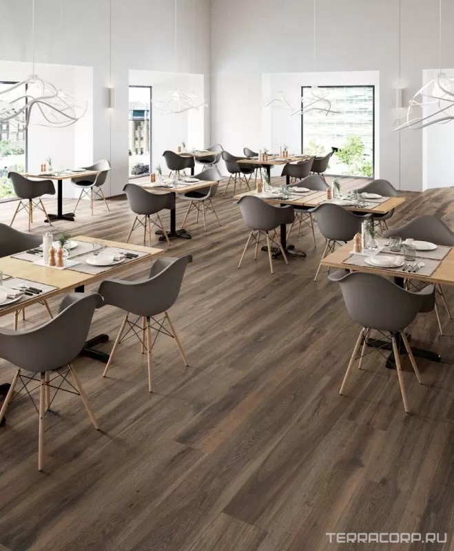 Керамогранит Sant Agostino Barkwood Burnt 30120 ( п.п.)ZZ30x120 Коричневый, фото 1