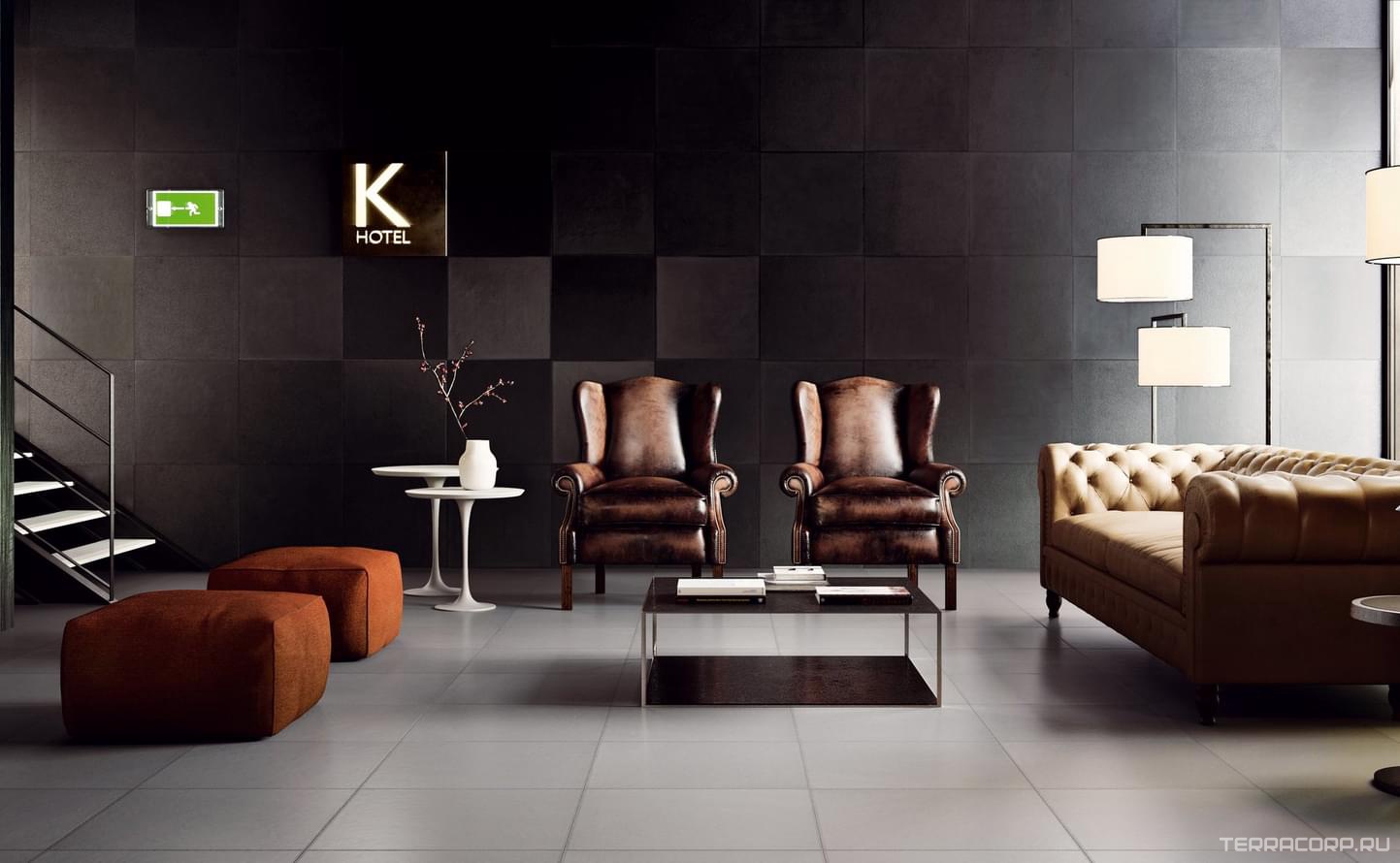 Керамическая плитка Sant Agostino Flexible Architectur Flexi A Black Bri (п.п.) 30x30 Черный, фото 1