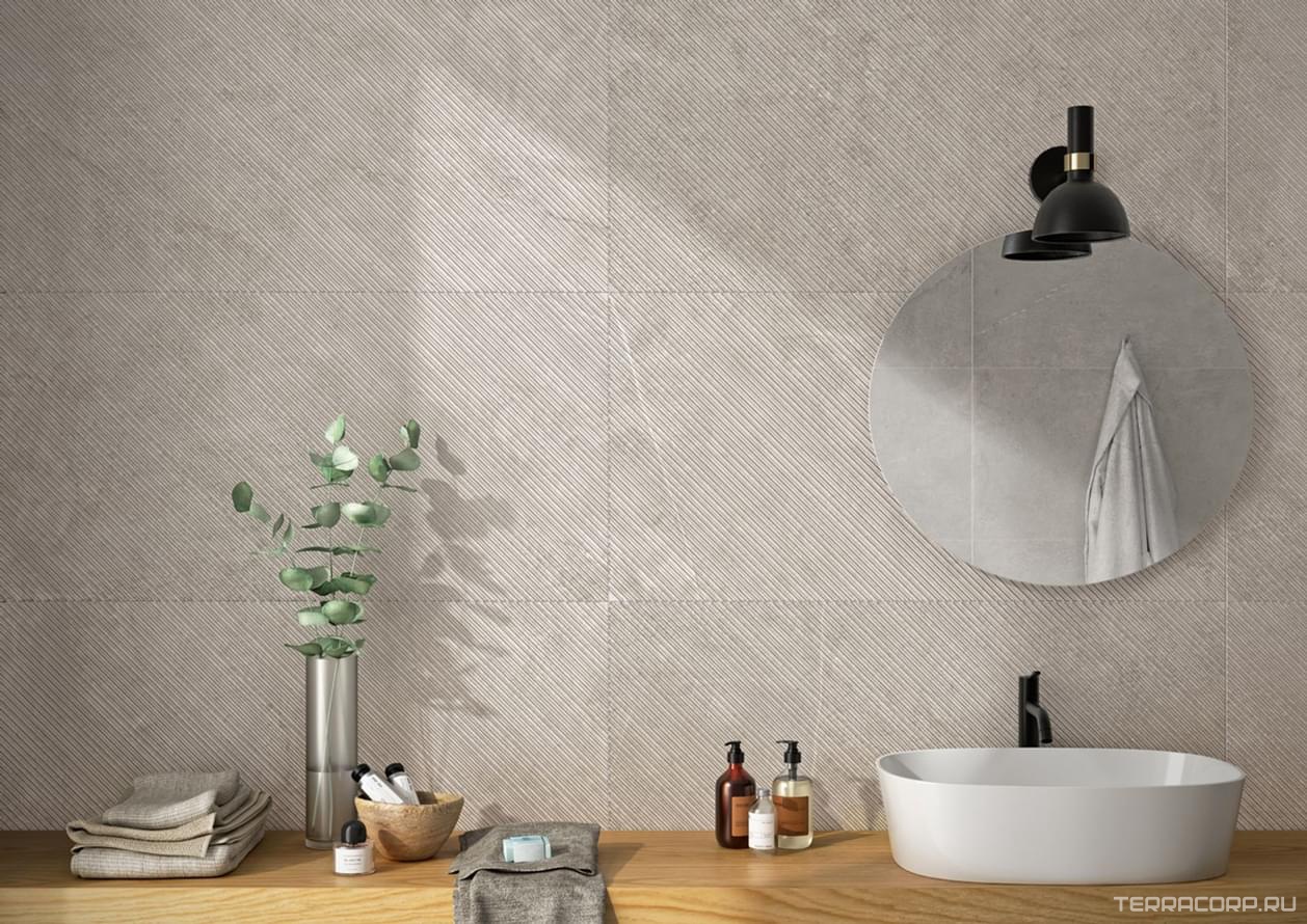 Керамогранит Imola Stoncrete STCR1 12AG RM ZZ60x120 Серый, фото 4