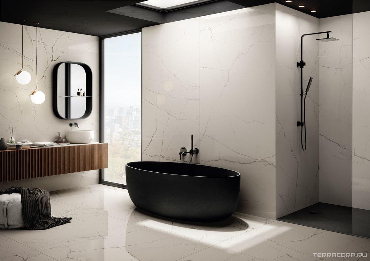 Керамогранит Imola The Room STA VP6 60 RM (п.п.)ZZ l60x60 Белый, фото 4