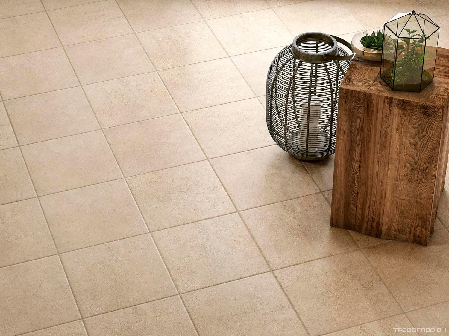 Керамогранит Kerama Marazzi Аллея светлый непол 30x30 Бежевый, фото 4