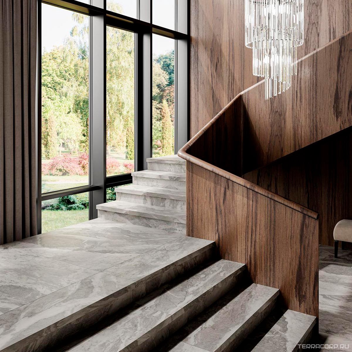 Керамогранит Kerama Marazzi Альбино серый обрезной XX60x60 Серый, фото 1