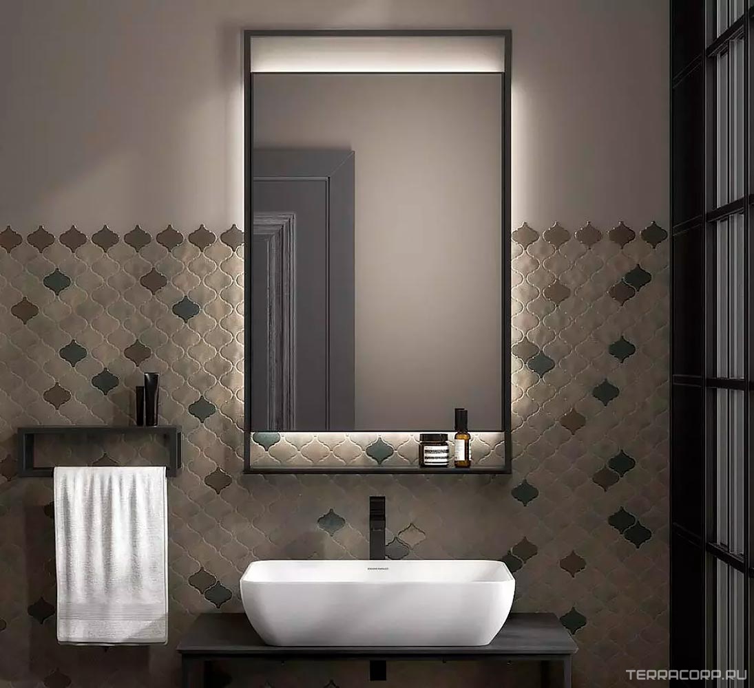 Керамическая плитка Kerama Marazzi Арабески Котто Декор Арабески котто металл 6.5x6.5 Комбинированный, фото 4
