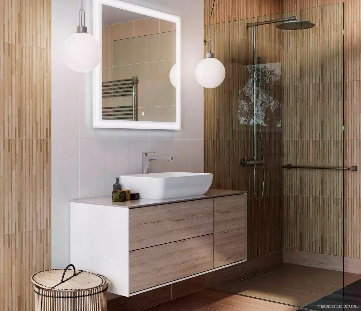 Керамическая плитка Kerama Marazzi Ауленти бежевый структура 20x50 Бежевый, фото 3