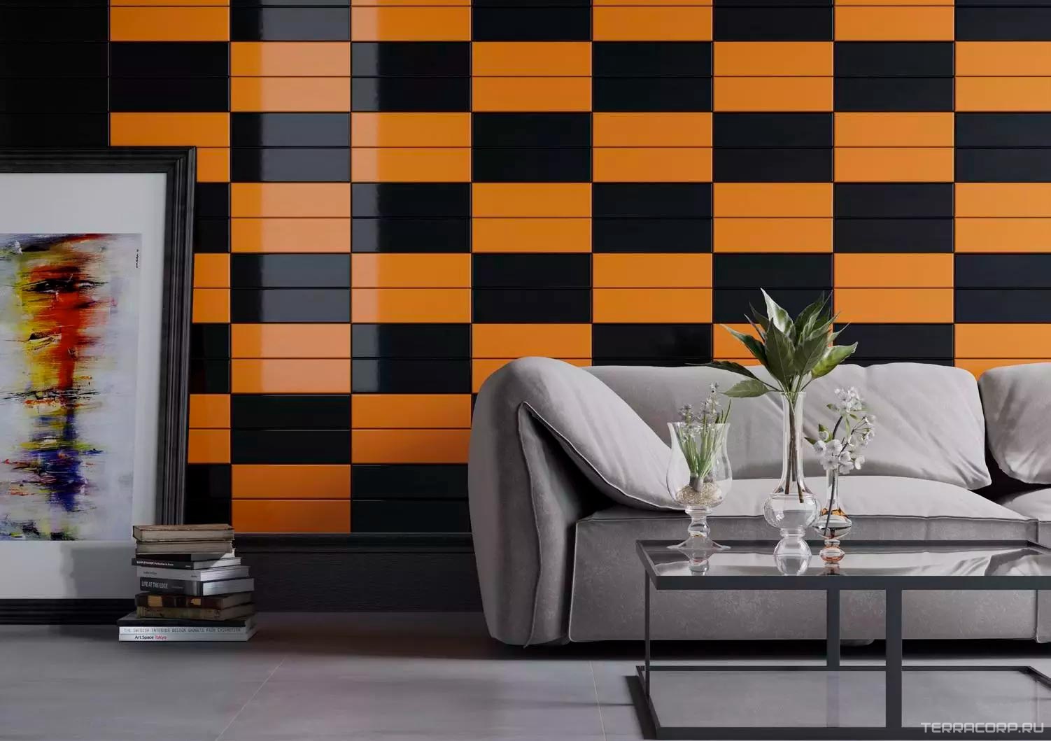 Керамическая плитка Kerama Marazzi Баттерфляй чёрный 8.5х28.5 Черный, фото 5