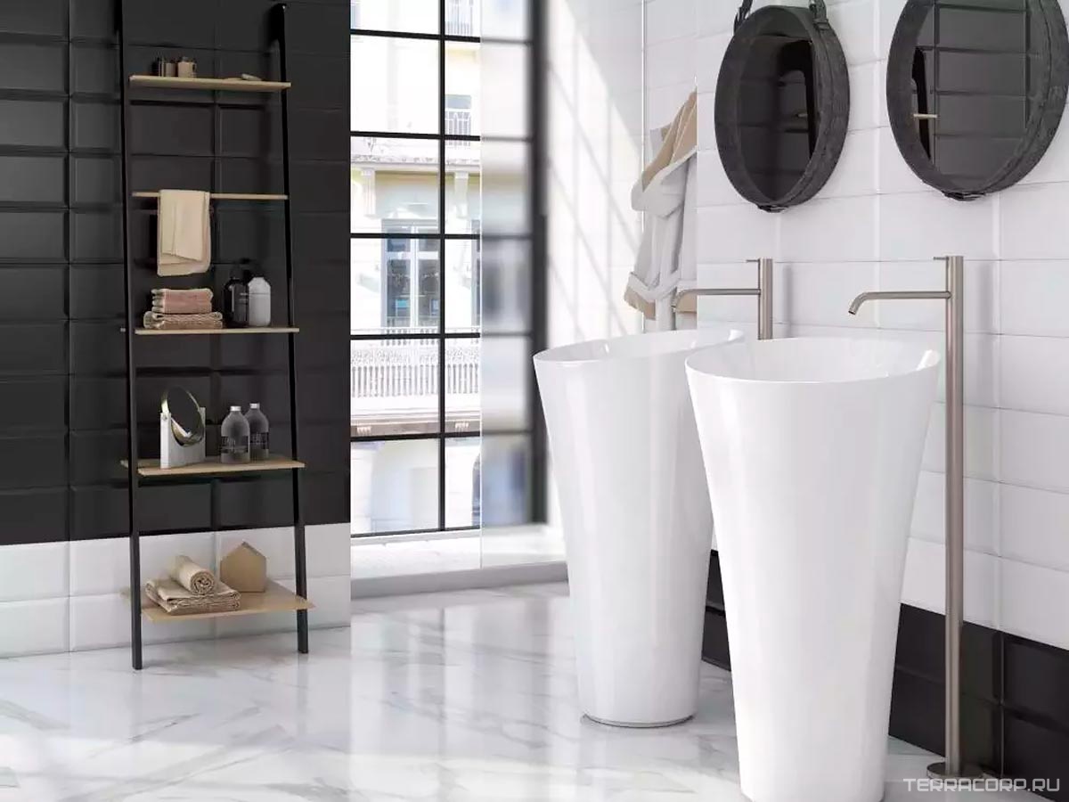 Керамическая плитка Kerama Marazzi Бельканто черный грань 15х40 Черный, фото 4