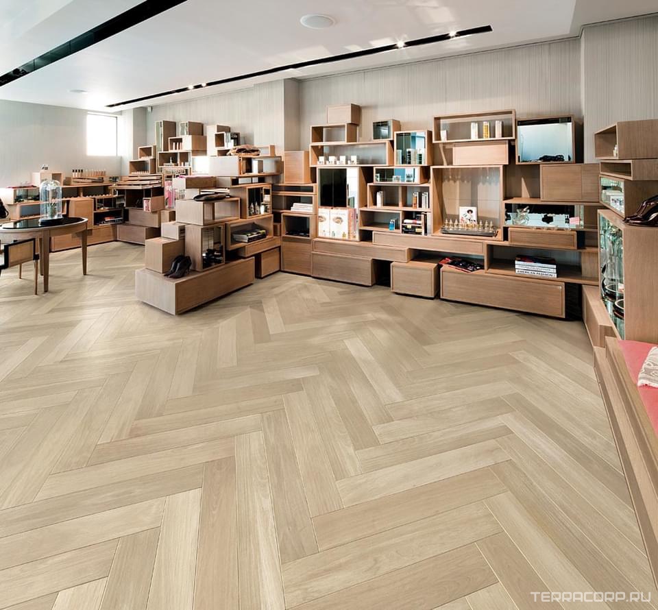Керамогранит FAP Ceramiche Nuances Faggio RT 22.5x90 Бежевый, фото 2