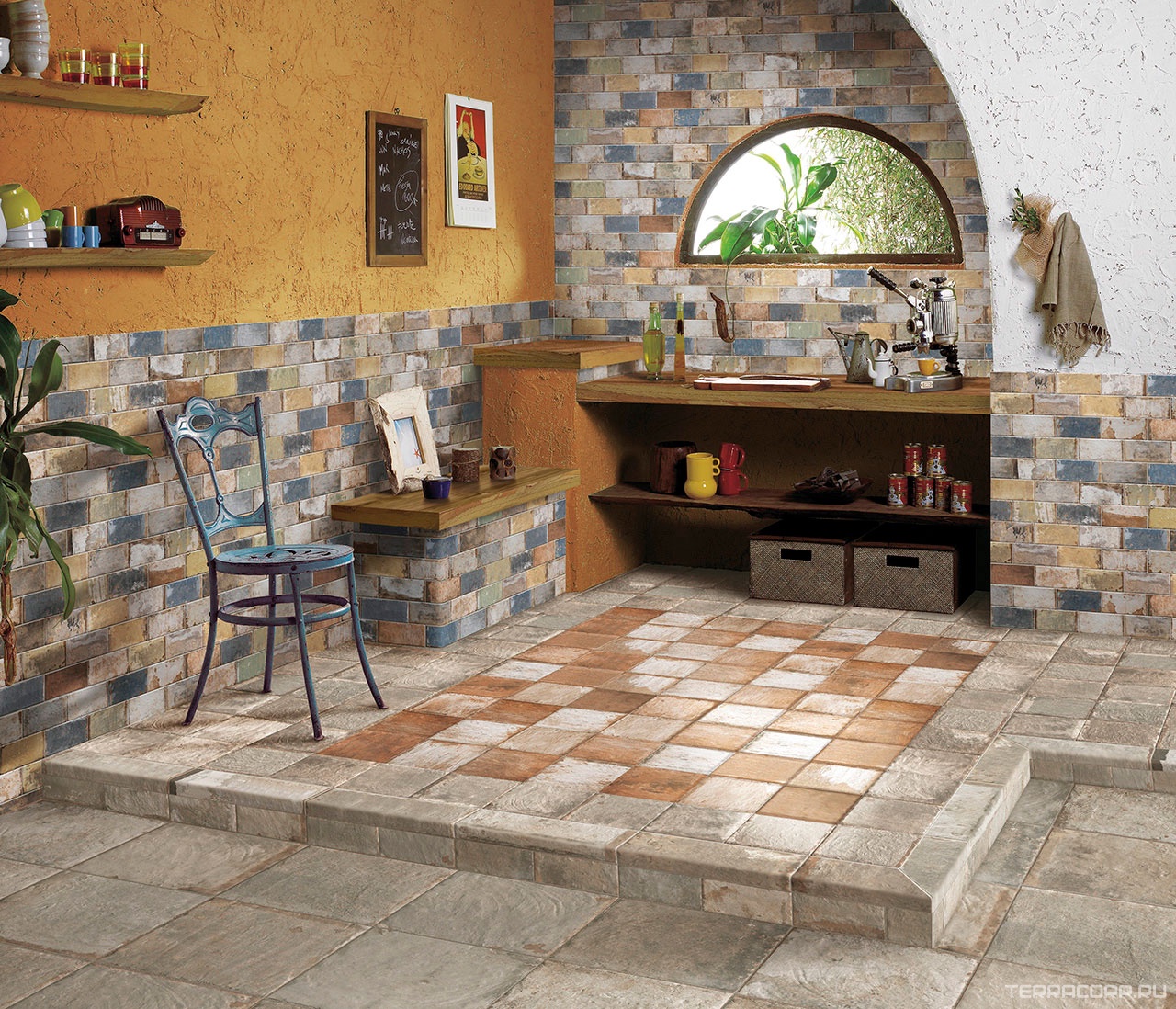 Керамогранит CIR Havana Old mix ZZ10x20 Комбинированный, фото 2