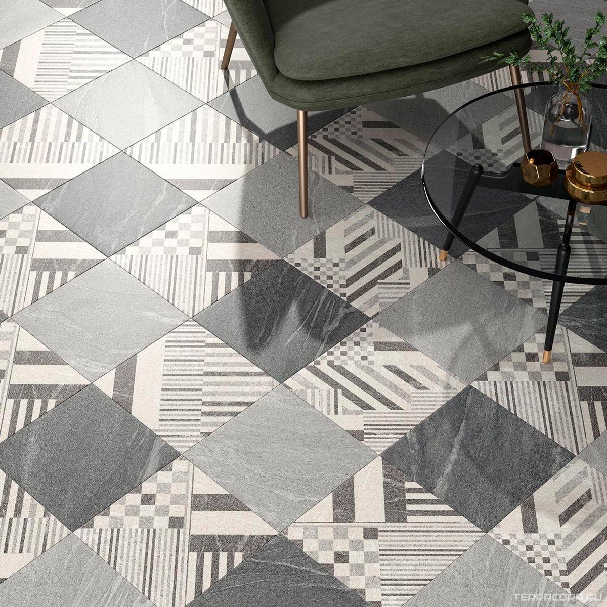 Керамогранит Kerama Marazzi Бореале серый 30x30 Серый, фото 5