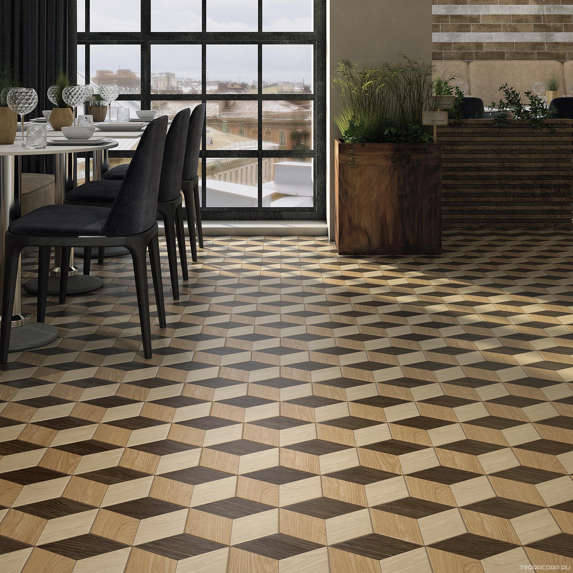 Керамогранит Kerama Marazzi Брента 20x23.1 Комбинированный, фото 5