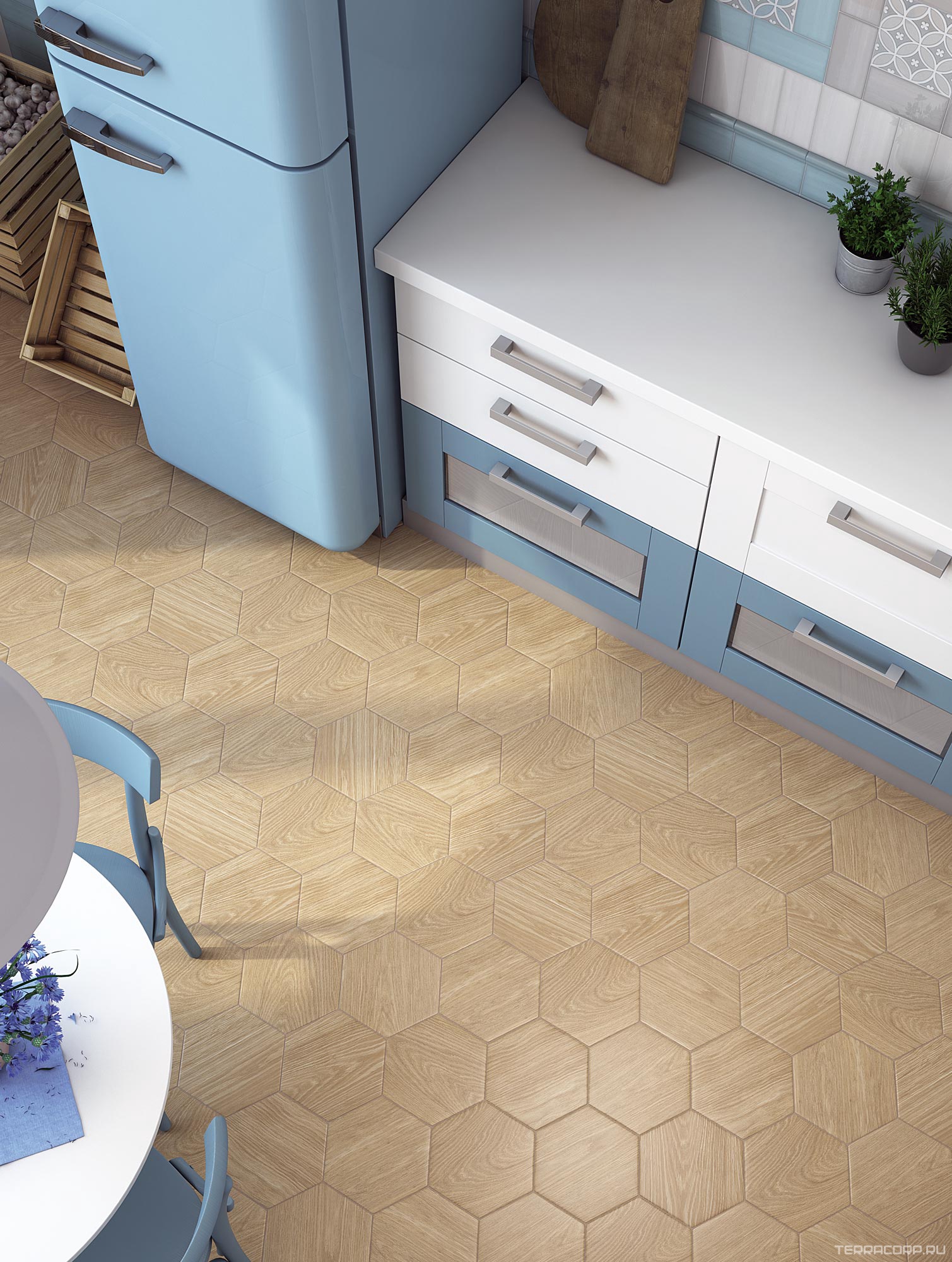Керамогранит Kerama Marazzi Брента беж светлый ZZ20x23.1 Бежевый, фото 4
