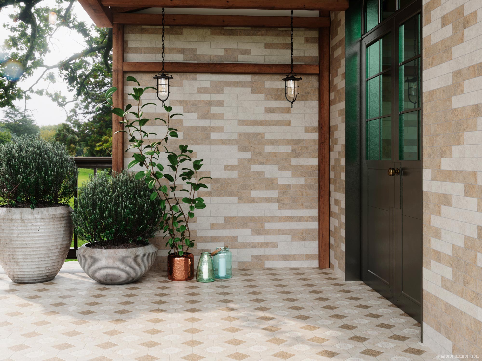 Керамическая плитка Kerama Marazzi Брюссель бежевый светлый матовый6x28.5 Бежевый, фото 7