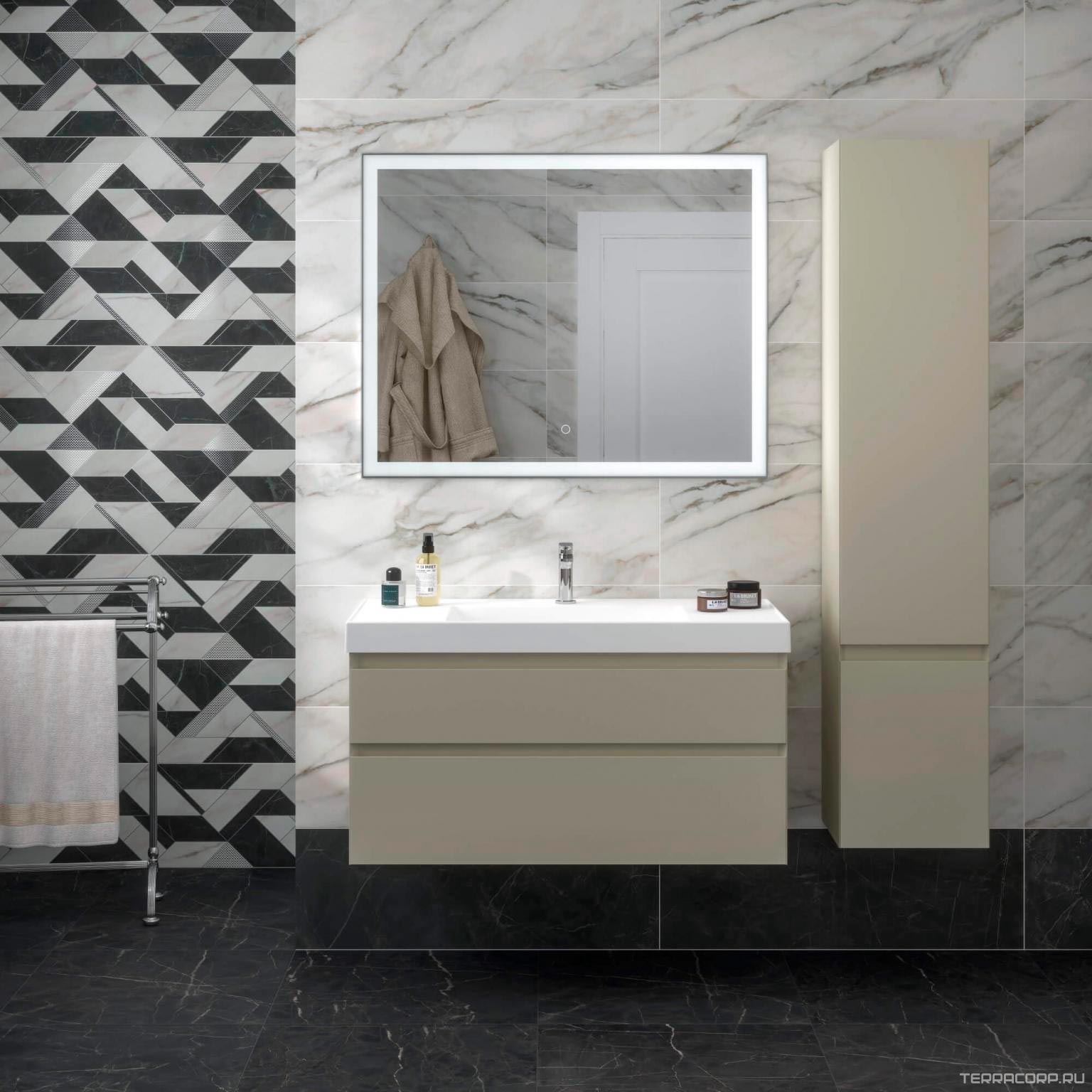 Керамогранит Kerama Marazzi Буонарроти серый темный обрезной 60x60 Серый, фото 6
