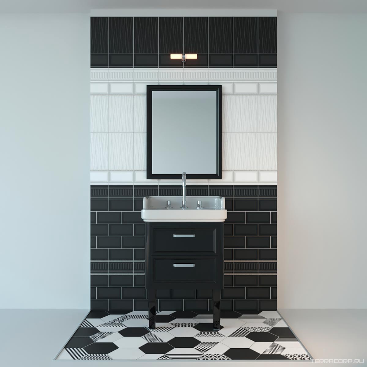 Керамогранит Kerama Marazzi Буранелли Декор А199 напольный XX20x23.1 Комбинированный, фото 3