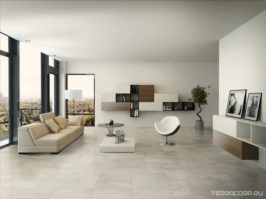 Керамогранит Pastorelli Denverstone DE WHITE 20 mm nat ZZ60x60 Белый, фото 1