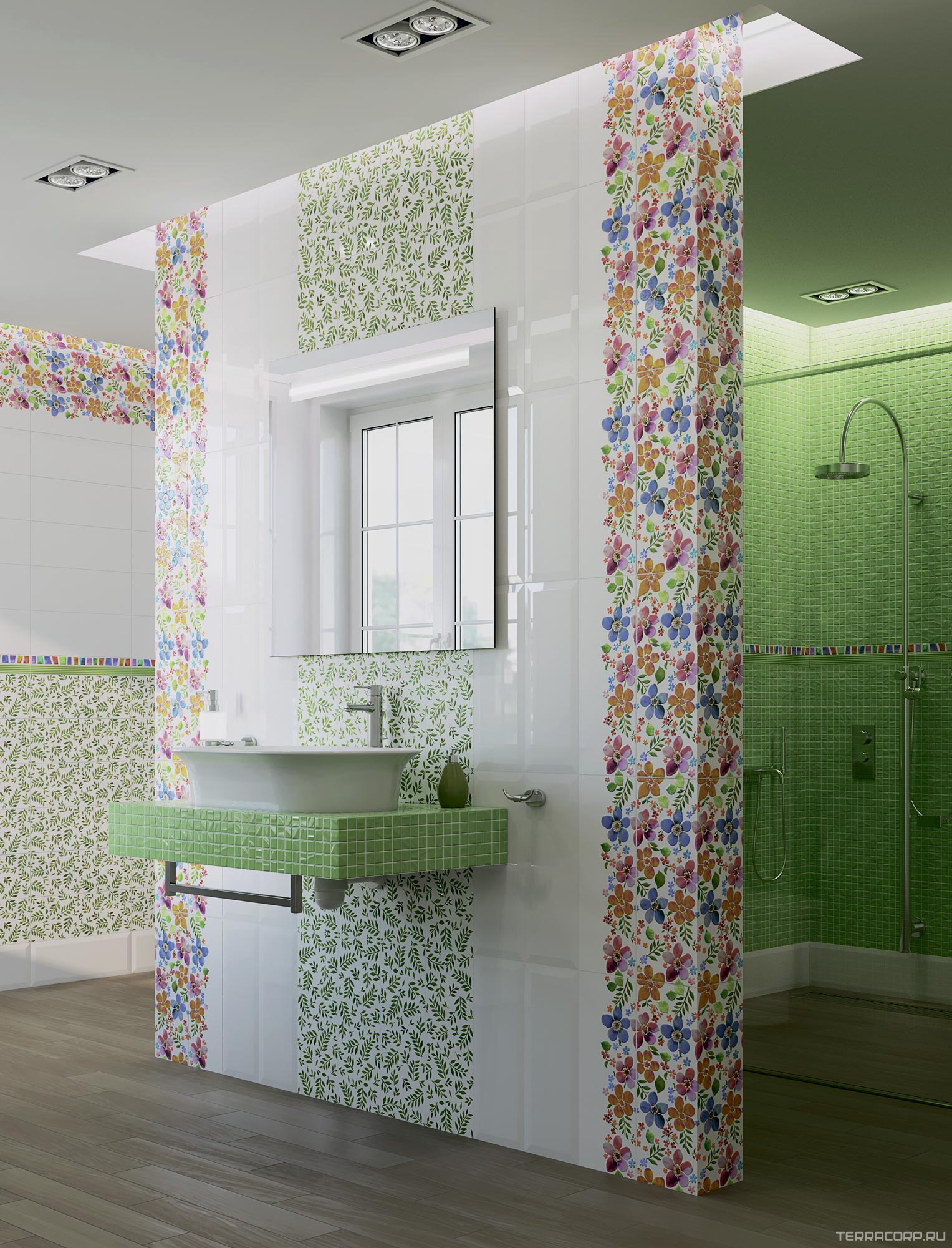 Керамическая плитка Kerama Marazzi Венсен HGD\A260\15000 Декор ZZ15х40 Белый, фото 1